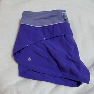 Lululemon size 8 speed short